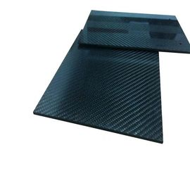 4mm Kalınlık Karbon Fiber Ürünler 3K Düz Dimi Levha Darbeye Dayanıklı
